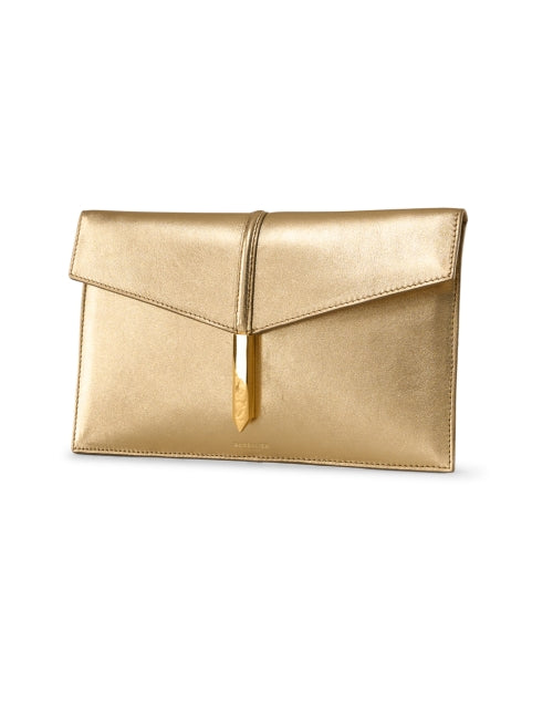 Tokyo Gold Luxury Leather Handheld Clutch Bag