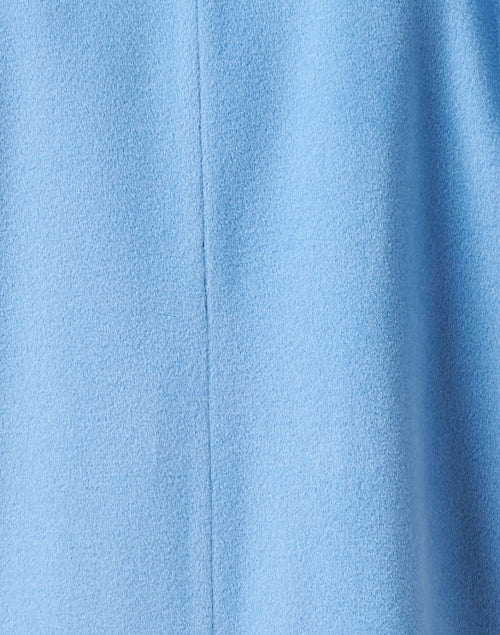 Stylish Sky - Blue Woolen Overcoat for Fashion - Forward Individuals