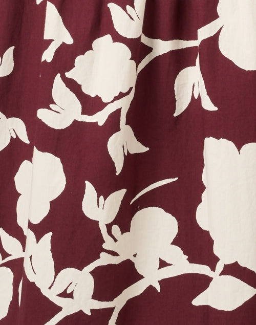 Stylish Arte Red Printed Cotton Maxi Dress
