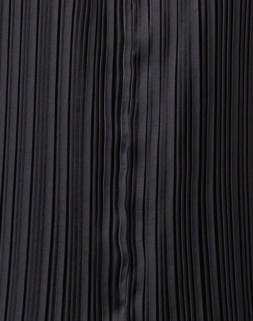 Stylish Lightweight Black Pleated Sleeveless Top