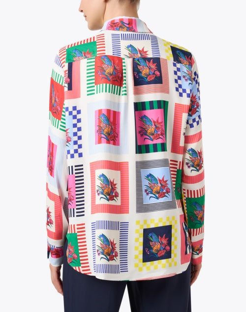 Gaby Women's Multi - Patterned Lightweight Blouse Top
