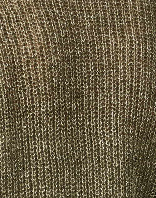Stylish Green Sequin Knitted Casual Top for Versatile Wear