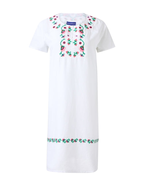 Norah Women's Floral-Embroidered Casual Summer Dress