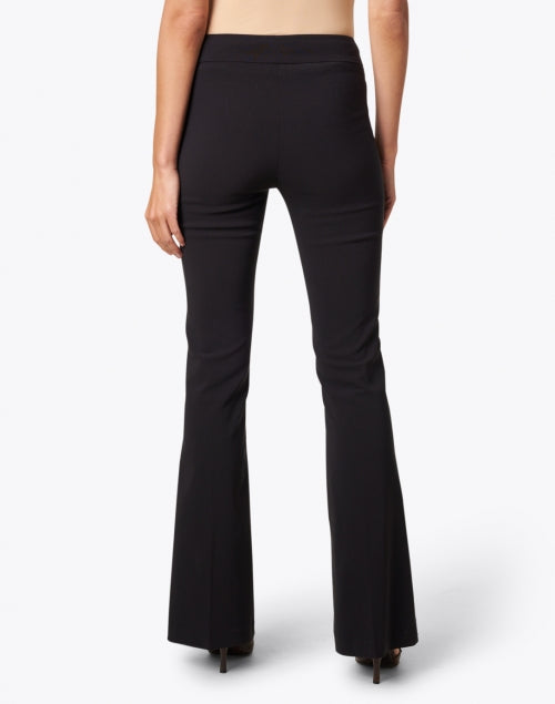 Avenue's Bellini Signature Black Stretch Pull - On Slim - Thigh Flared Pants