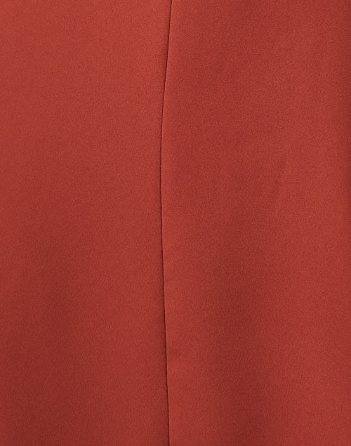 Gorgeous Cranberry Red Crepe Mini Dress for Women