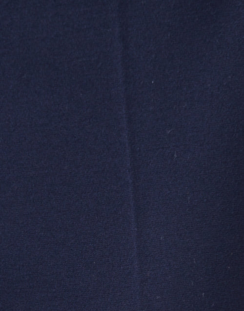 Stylish Tiluna Navy Lightweight Jersey Tapered Leg Trouser