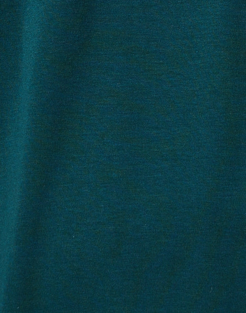 Stylish Green Stretch Jersey Knit Tunic Top for Women's Wardrobe
