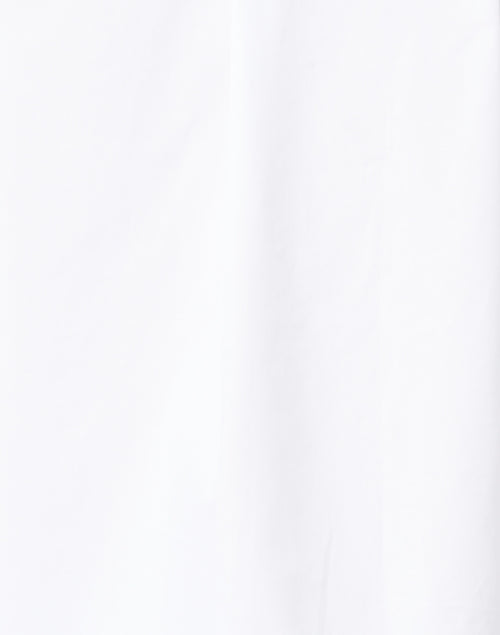 Elegant Noa White 100% Cotton Loose-Fit Blouse