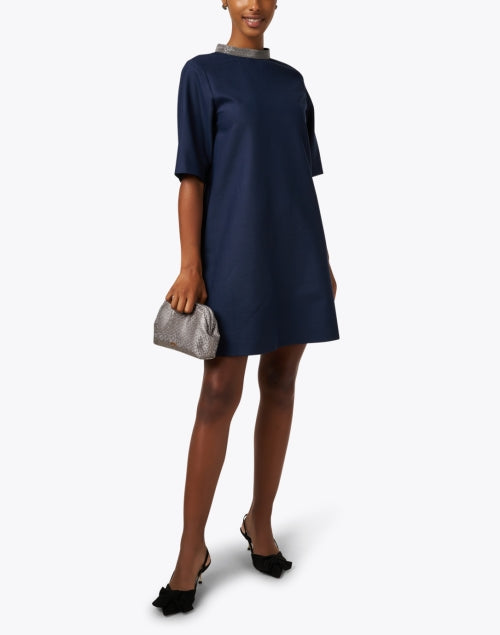 Fabiana Filippi Notte Navy Women's Evening Dress