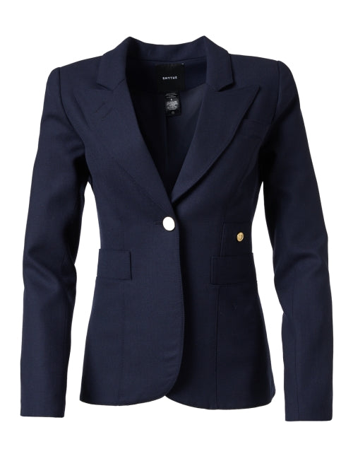 Timeless Classic Navy Duchess Style Men's Blazer for Sophisticated Looks