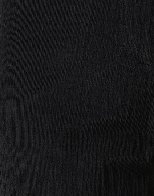 Jacques Comfortable Black Corduroy Straight-Leg Pants for a Smart Look