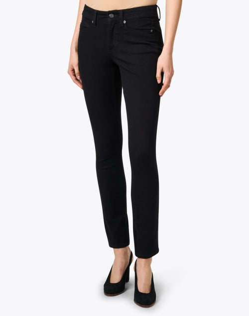Black Stretch Comfortable Polyester - Cotton Blend Parla Denim Jeans