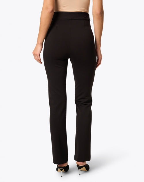 Super Soft Black Straight-Leg Brennan Trousers for Professional Women