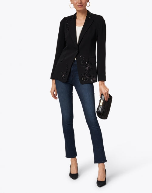 Parla Deep Blue Colored Washable Stretchable Denim Jeans for a Fashionable Look