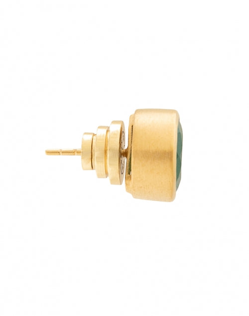Stunning Green Onyx Signature Knockout Stud Earrings for Fashion Statements