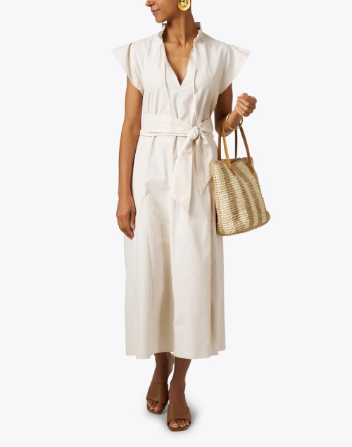 Stylish Newport Beige Women's Summer Dress