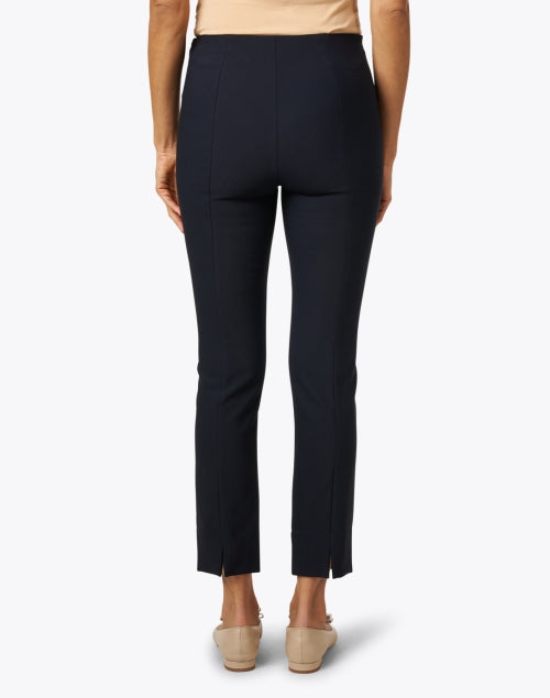Vince Navy Bi - Stretch Pull - On Ponte Fabric Pants for Everyday Styling
