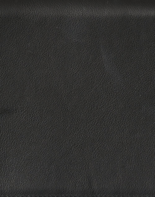 Stylish East/West Black Premium Leather Crossbody Bag for Fall