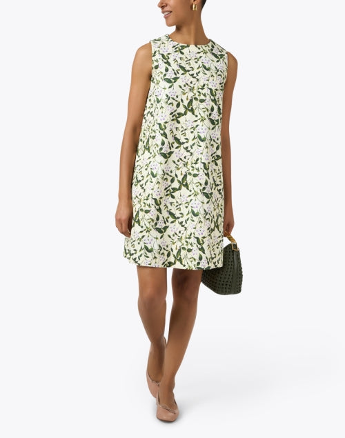 Weekend Max Mara Lilac Floral Print Mini Shift Dress for Women