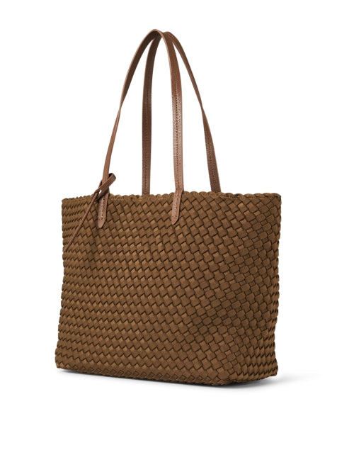 Brown Jet Setter Style Women's Shoulder Handbag