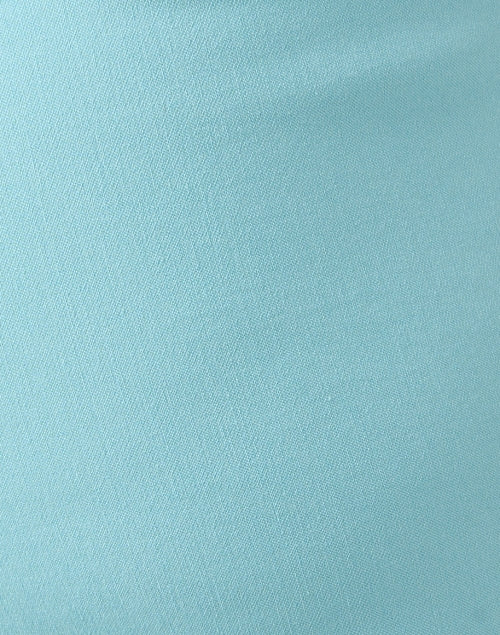 Stretchable Pull-On Flared Turquoise Crop Pants for All-Day Comfort
