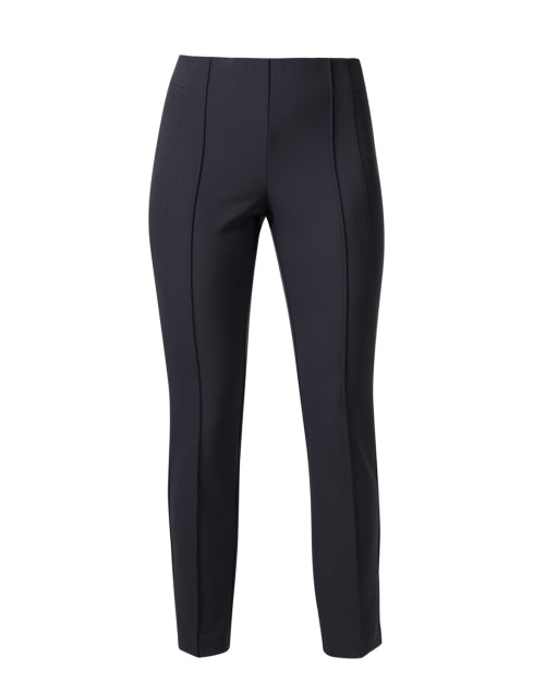 Lafayette 148 New York Gramercy Stretchable Slim-fit Blue Ankle Pants
