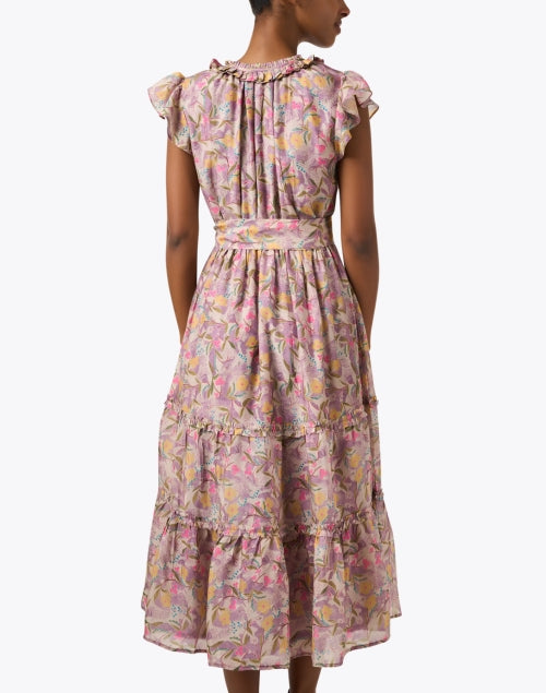 Elegant Lilac Floral Print Kate Dress for All Occasions