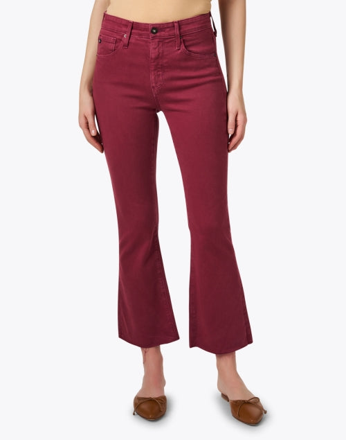 AG Women's Fashionable Farrah Magenta Boot - cut Denim Jeans