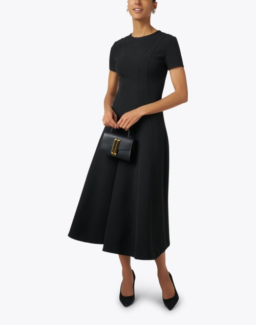 Stylish Black Fit-and-Flare Formal Dress for All Occasions