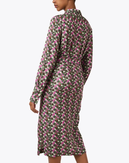 Rosabella Timeless Floral Print Shirt Dress
