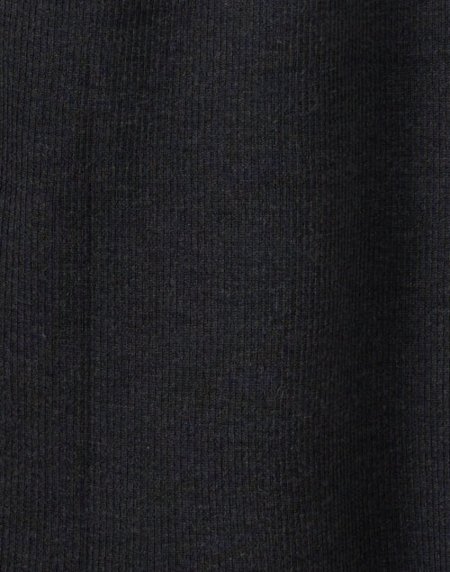 Stylish Charcoal Grey Merino Wool Shift Dress for Women