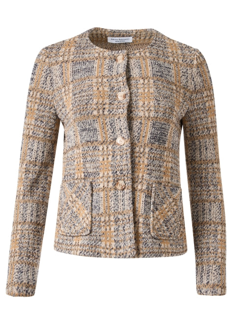Reve Stylish Multi Plaid Fashion Jacket for New Season