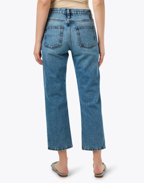 Frame Hang Classic Straight-Leg Cotton Denim Jeans for All-Day Comfort