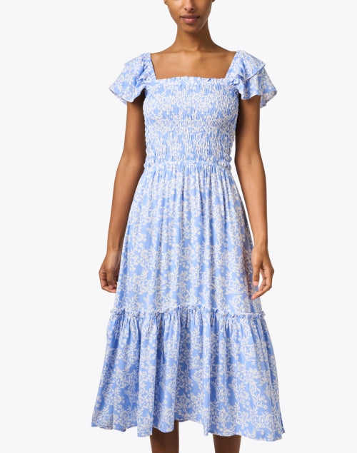 Walker & Wade's Matilda Women's Periwinkle Blue Floral Print Casual Dress
