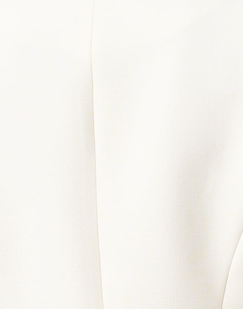 Elegant Ivory Double-Breasted Gold-Button Blazer for a Sophisticated Look