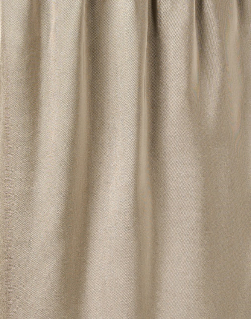 Elegant Green Satin Wide-Leg Women's Pants for Versatile Wear