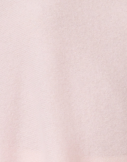 Soft Light Pink Cashmere Ruana Poncho for Cool Weather