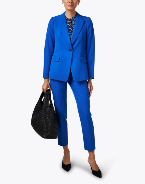 Stylish Jordi Single - Button Bright Blue Blazer for a Modern Look