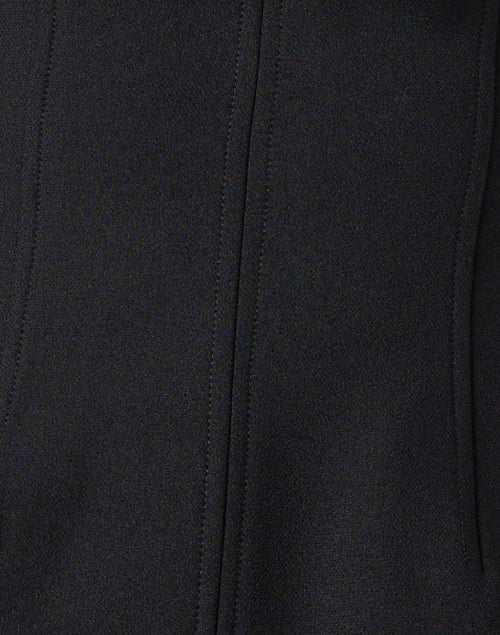 Stylish Faith Black Sleeveless Pleated Waist - Cinched Top