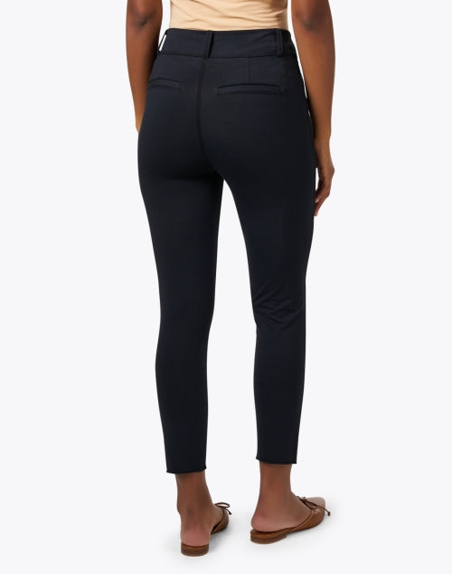 Navy Colored Pull - On Style Casual Pants for Fashion - Forward Looks