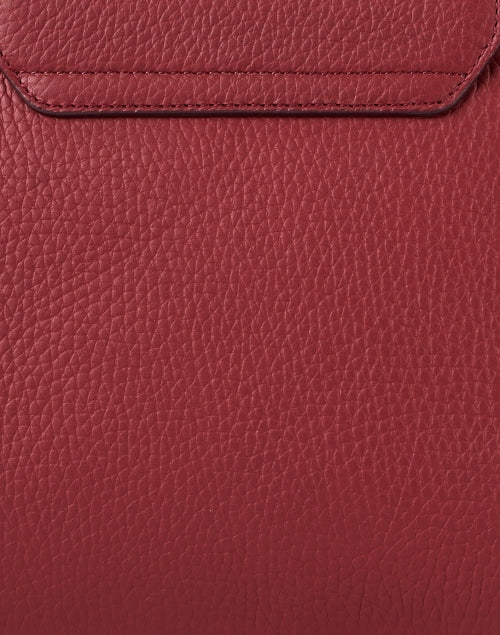 Stylish Multrees Red Leather Casual Hobo Shoulder and Crossbody Bag