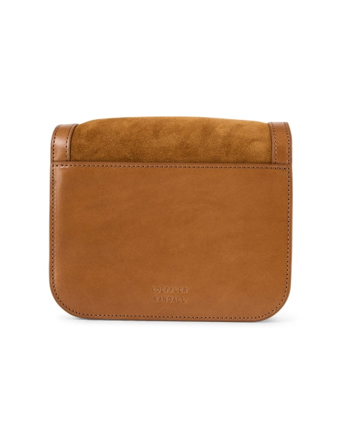 Stylish Desi Luxury Brown Suede Crossbody & Clutch Bag