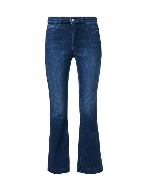 Fashionable Dream Blue Bootcut Stretch Cotton Jeans