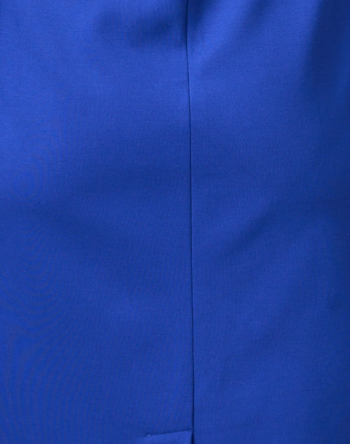 Chloe Kristyn's Elegant Bianca Blue Ponte Knit Women's Dress for Any Event