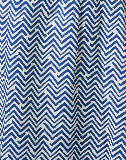 Stylish Leighton Blue Printed Lightweight Dress for Effortless Elegance