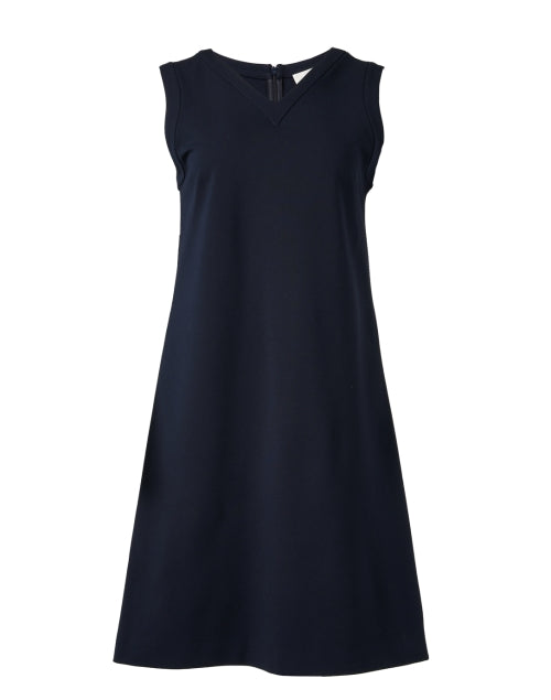 Navy Soft Jersey Riva Shift Dress for Stylish Summers