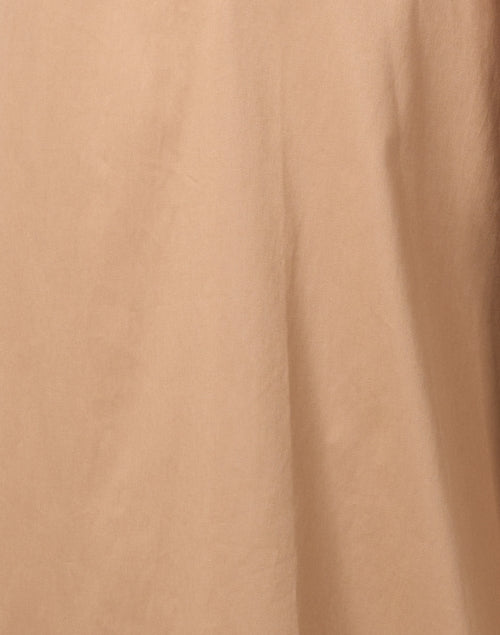 Keri Women's Casual Khaki-Colored Cotton Shirt Style Dress
