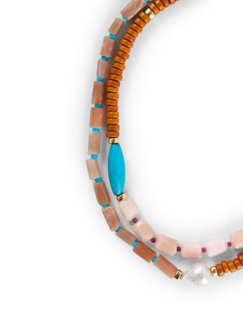 Exquisite Cabana Pearl and Savannah-Style Long Necklace for Women