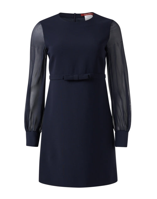 Max Mara Studio Navy Ladies' Ritmo Party Dress