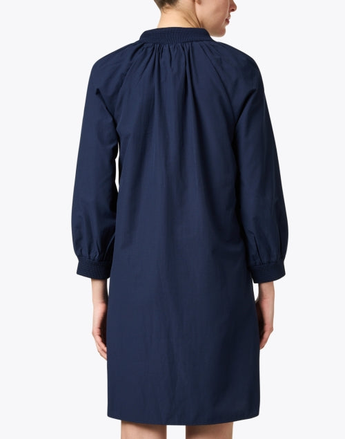 Navy Blue Amaia Women's Shift Dress for Effortless Style